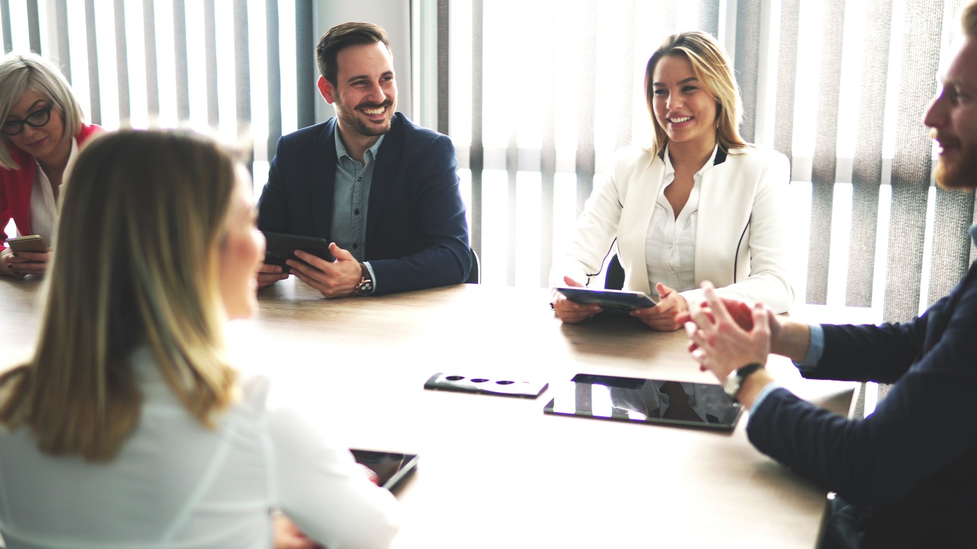 Successful business team